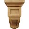 Ekena Millwork 3 1/2"W x 3 3/4"D x 6"H Mini Reyes Wood Corbel, Cherry CORW03X03X06RYCH - alternate 4